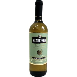 Monteverdi Bianco di Sicilia sizilianischer Weißwein (0,75l Flasche)