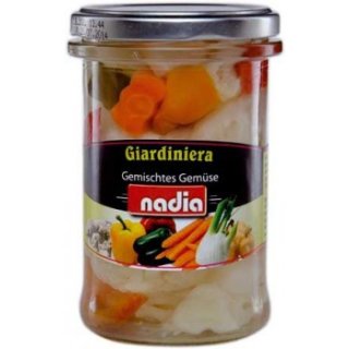 Gemischtes Gemüse in Essig