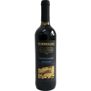 Monteverdi Negroamaro Torregaia Salento italienischer Rotwein (0,75l Flasche)