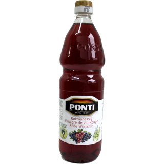 Ponti Rotweinessig (1l Flasche)