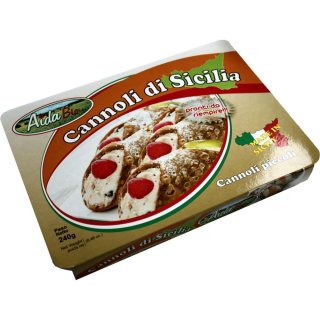 Cannoli mignon Kleine Gebäckwaffeln zum Füllen (240g Packung)