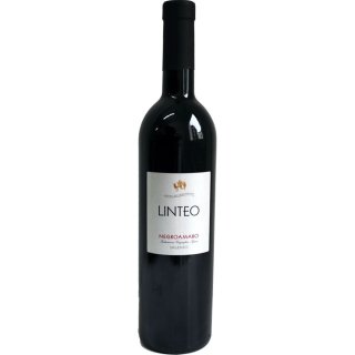 Linteo Salento rosso Negramaro italienischer Rotwein (0,75l Flasche)