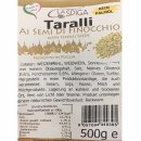 LA SPIGA Taralli-Gebäck mit Fenchelsamen (500g Packung)