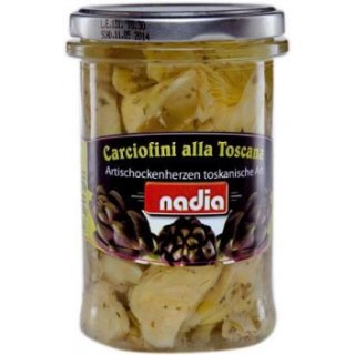 nadia Artischockenherzen toskanische Art (313ml Glas)