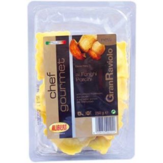Alibert Ravioli mit Steinpilzen (250g Packung)