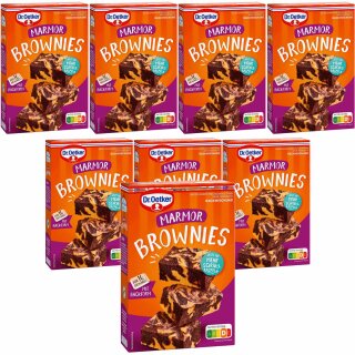 Oetker Marmor Brownies VPE (8x456g Packung)