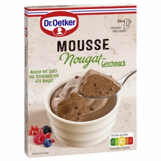 Oetker Mousse au Nougat (8x69 g) VPE