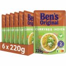 Bens Original Express Curryreis Indien (6x220 g) VPE