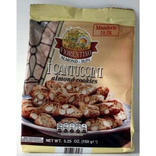 Fiorentino Cantuccini toskanisches Gebäck mit Mandeln (150g Beutel)