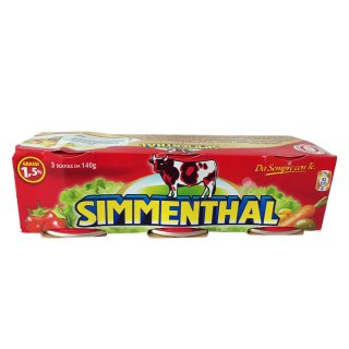 SIMMENTHAL Rindfleisch in Aspik (3x140g Dose)