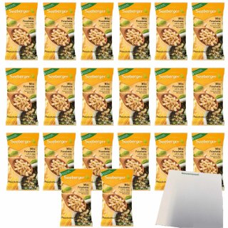 Seeberger Milde Pinienkerne 20er Pack (20x50g Packung) + usy Block