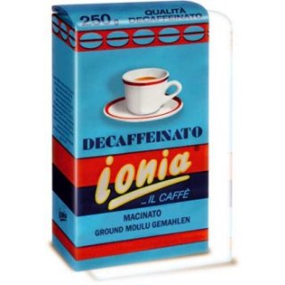 Ionia - Espresso koffeinfrei gemahlen (250g Beutel)