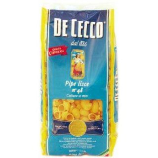 Dececco Pipe lisce Pasta (500g Packung)