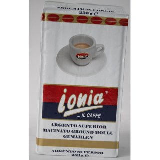 Ionia Kaffee Argento gemahlen (250g Beutel)