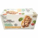 Purina Gourmet Natures Creations Huhn Tomate & Spinat VPE (12x85g Dose)