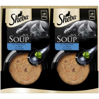 Sheba Classic Soup mit Thunfisch (10x4 x 40 g) VPE