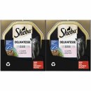 Sheba Delikatesse in Gelee Geschnetzeltes mit Lachs (MSC)...