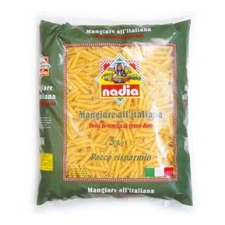 nadia Penne lisce Pasta (3kg Gastronomiepackung)