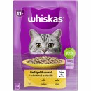 whiskas 11+ Geflügel Auswahl in Gelee (4x12 x 85 g) VPE
