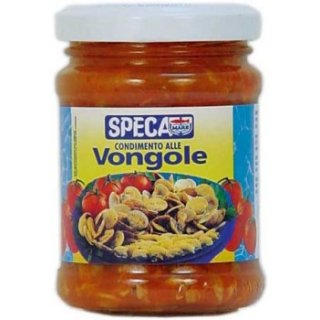 Speca Sugo alle Vongole (130g Glas)