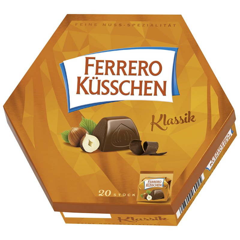 Ferrero Küsschen klassik (8x178g Hexagon Packung)