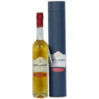 Grappa Amarone in Geschenk Tube (0,5l Flasche)