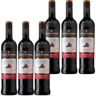 Michel Schneider Dornfelder Lieblich 11,0% vol. VPE (6x0,75 l)