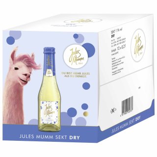 Jules Mumm Dry Sekt (12x0,2 l) VPE