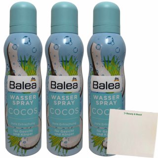 Balea Wasserspray Cocos für Gesicht und Körper (150ml Sprayflasche)