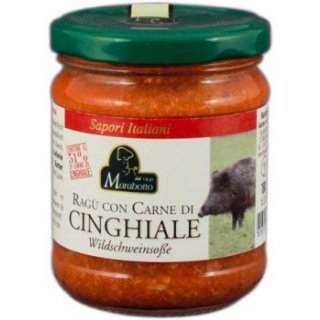 Marabott Wildschweinsoße (180g Glas)