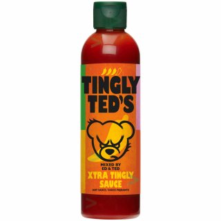 Tingly Teds xtra Tingly Sauce 248ml Flasche