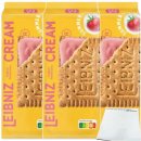 Leibniz Keks´n Cream Strawberry Joghurt 3er Pack (3x228g Packung) + usy Block