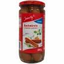 Jeden Tag Bockwürste in Eigenhaut schmackhaft geräuchert 6er Pack (30x50g) + usy Block