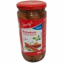 Jeden Tag Bockwürste in Eigenhaut schmackhaft geräuchert 6er Pack (30x50g) + usy Block