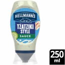 Hellmanns Tzatziki Style Sauce (250ml Squeezeflasche)