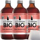 Sodastream Bio Pink Grapefruit-taste 500ml bottle...