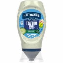 Hellmanns Tzatziki Style Sauce 3er Pack (3x250ml Squeezeflasche) + usy Block