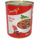 Jeden Tag Chili Con Carne Fertiggericht 3er Pack (3x800g Dose) + usy Block