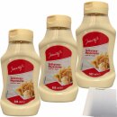 Jeden Tag Delikatess Mayonnaise 80% 3er Pack (3x500ml Flasche) + usy Block