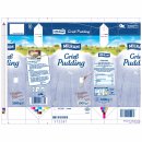 Milram Grieß-Pudding Pur warm und kalt zu genießen 6er Pack (6x1000g Packung) + usy Block