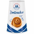 Diamant Zimtzucker mit echtem Zimt 6er Pack (6x200g Streuer) + usy Block
