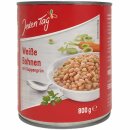Jeden Tag Weiße Bohnen mit Suppengrün 3er Pack (3x800g Dose) + usy Block