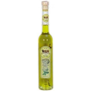 Redoro Olivenöl Extra Vergine di Oliva mit Basilikum (100ml Flasche)