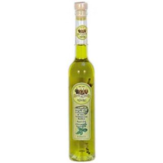 Redoro Olivenöl Extra Vergine di Oliva mit Basilikum (100ml Flasche)