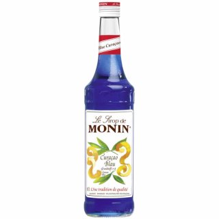 Monin Curacao Blau Sirup (0,7 Liter Flasche)