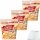 Nestle Choco Crossies Crunchy Balls Weiss 3er Pack (3x200g Packung) + usy Block