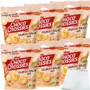Nestle Choco Crossies Crunchy Balls Weiss 6er Pack (6x200g Packung) + usy Block