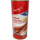 Jeden Tag Bockwürstchen im Saitling geräuchert 6er Pack (6x 10x90g Dose) + usy Block