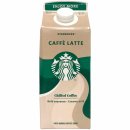 Starbucks Multiserve Caffè Latte Chilled Coffee 3er Pack (3x750ml Packung) + usy Block