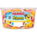 Haribo Bunte Blumen 6er Pack (6x150 Stk Runddose) + usy Block